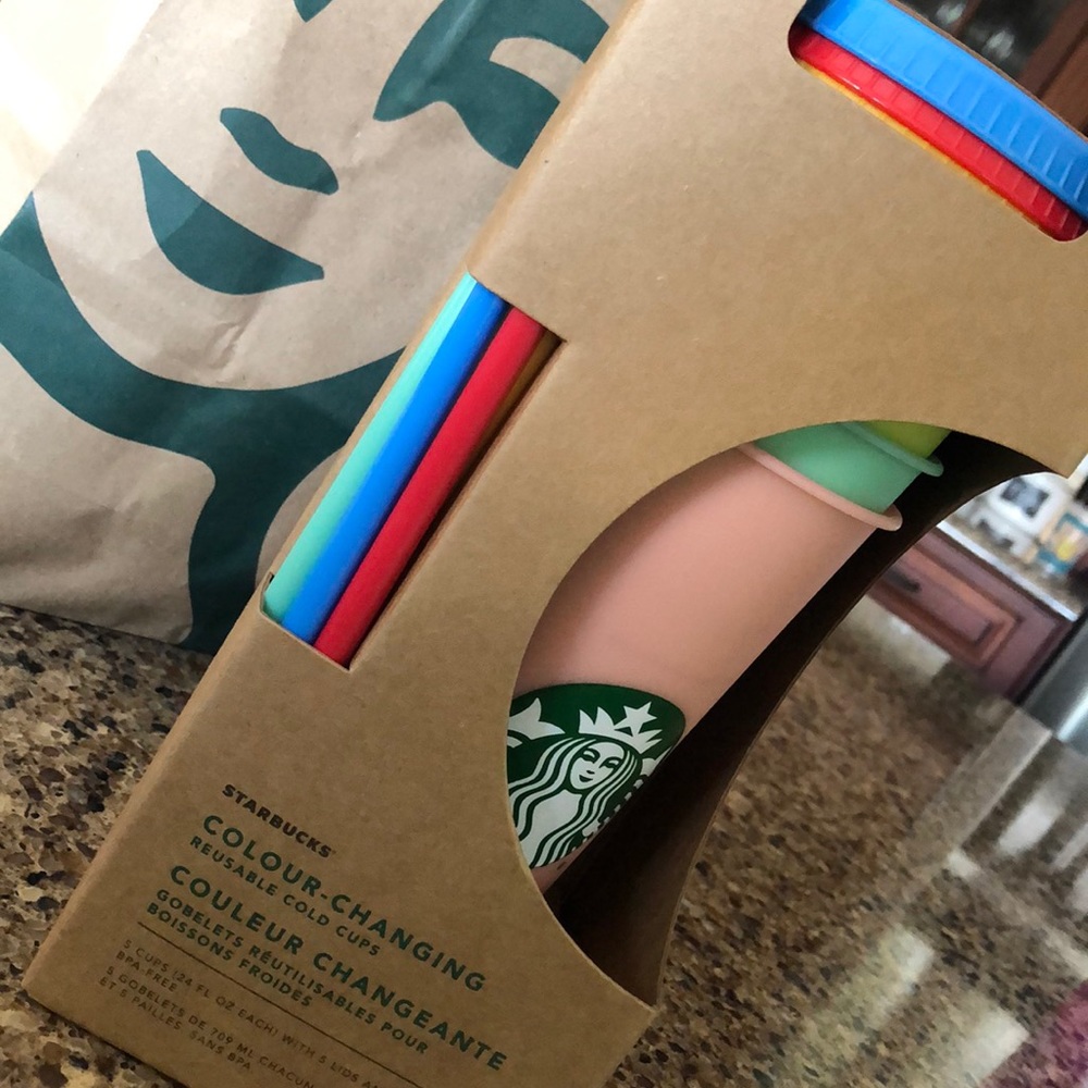 Starbucks color changing cups! NEW & RARE TO FIND
